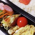 わかポン☆'s cooksnap of when they made ❀✿千切りキャベツとチーズのハム挟み❀✿.