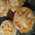 Yuyumy's cooksnap of when they made れんこんのさんますり身はさみ焼き.