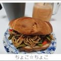 ちょこ☆ちょこ's cooksnap of when they made ☆やきそばぱん☆.