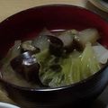 ゆか☆猫's cooksnap of when they made すぐできる！ナスとキャベツのみそ汁.