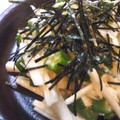 sonop's cooksnap of when they made 長芋とオクラのわさび醤油和え.