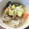 moeoke's cooksnap of when they made さつま芋とジャガイモでWお芋の豚汁.