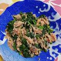 くネコまろす's cooksnap of when they made ほうれん草とツナの白だしごま和え.