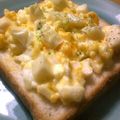 ねっちゃんっ's cooksnap of when they made マヨたまチーズ☆トースト.