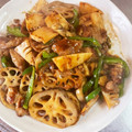 honanchos's cooksnap of when they made 豚肉の黒酢炒め.