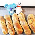 kuma0112's cooksnap of when they made ポリ袋deチーズとくるみのパン♪.