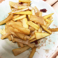 りょーこ0520's cooksnap of when they made 大根のめんつゆきんぴら.