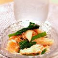 ＊sunlight＊'s cooksnap of when they made お酒のお供に 鶏ささ身と明太子の和え物.