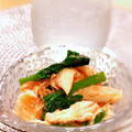 ＊sunlight＊'s cooksnap of when they made お酒のお供に 鶏ささ身と明太子の和え物.
