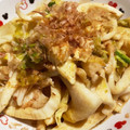 野球部の母's cooksnap of when they made 超簡単！キャベツとイカのオイマヨ炒め〜.