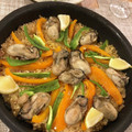 くじら食堂's cooksnap of when they made 牡蠣のパエリア.
