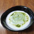 やなぎだまこ's cooksnap of when they made ヨーグルトの グリーンティーがけ.