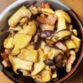 かれこちゃん's cooksnap of when they made 彼つまみ☆エリンギベーコンバター醤油炒め.