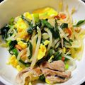 さっつぁん0072's cooksnap of when they made ニラ玉もやし炒め.