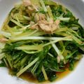 ♪rururu♪'s cooksnap of when they made 水菜とツナの煮浸し.