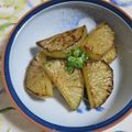 mmameco's cooksnap of when they made ヤーコンのバター醤油煮.