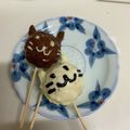 クックCEXXXS☆'s cooksnap of when they made HMで簡単☆猫デコのポップケーキ.