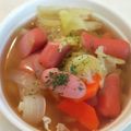 Yuuko7i's cooksnap of when they made じゃがいもなし、ダイエットポトフ.