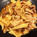 ちびクマ⁂'s cooksnap of when they made 豚こまとしめじエリンギのオイスター炒め.