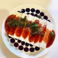 クックTVP95C☆'s cooksnap of when they made ヤンニョムジャンで韓国風豆腐サラダ.