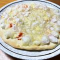 ありみりん♡'s cooksnap of when they made 明太子餅ピザ.