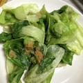 冷蔵庫レスキュー隊's cooksnap of when they made レタスの生姜炒め.