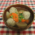 龍青空ママ's cooksnap of when they made 煮込んでウマ味！いわしのつみれ汁.