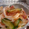 りーmama's cooksnap of when they made イカときゅうりの韓国風酢みそ和え.