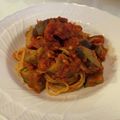 あついもぐら's cooksnap of when they made なすとトマトのスパゲティ.