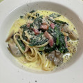 まーちゃん3286's cooksnap of when they made 牡蠣とほうれん草のクリームパスタ.