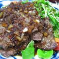 ☆じゅげむ☆彡's cooksnap of when they made ソースがおいしい♥牛カルビのサラダ仕立て.