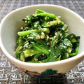 お料理ニャロメ's cooksnap of when they made ほうれん草のごま味噌和え.