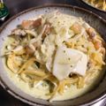 クックIM3OR0☆'s cooksnap of when they made シーフードのバジルクリームパスタ.
