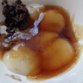 食べ盛りな智たん's cooksnap of when they made カンタンおやつ！みたらしだれの白玉だんご.