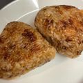 yama195's cooksnap of when they made BBQでも大人気＊チーズin焼きおにぎり.