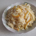 きらり流れ星's cooksnap of when they made 塩もみ白菜の柚子胡麻和え.