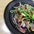 Sac’HiNa's cooksnap of when they made イカ一夜干しの味噌炒め.