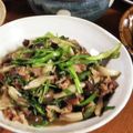 低カロ探検隊's cooksnap of when they made せり＆しめじ＆豚肉炒め.