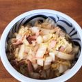 emiemiy's cooksnap of when they made 【副菜】白菜とベーコンのおかか和え.