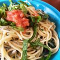 ぽんぽんぐ's cooksnap of when they made 和えるだけ！明太子と釜揚げしらすのパスタ.