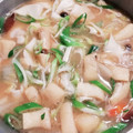 lick182182's cooksnap of when they made 油揚げメインのお肉なしほうとう.