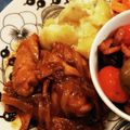 ちうちう＆ぷうぷう's cooksnap of when they made 牛肉のきのこ巻き赤ワイン煮込み.