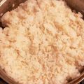 我が家の御飯's cooksnap of when they made お鍋でご飯！約20分で食べられる！.
