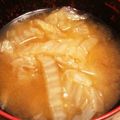 miho8751's cooksnap of when they made 白菜だけ味噌汁＊決めては出し！.