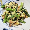 yottan312's cooksnap of when they made 小松菜と豚肉と卵のオイマヨ炒め.