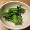 にじゆめa's cooksnap of when they made レンジで菜の花の辛し和え.