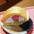 お山のエイ's cooksnap of when they made ロールケーキ.