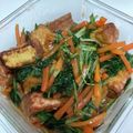 ワラワラ's cooksnap of when they made 厚揚げと水菜の甘辛あん。.