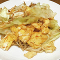 vabochan's cooksnap of when they made えのきとキャベツの玉子炒め.