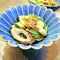 yuki★haru's cooksnap of when they made ピリ辛！きゅうりとちくわのゆずマヨ和え！.